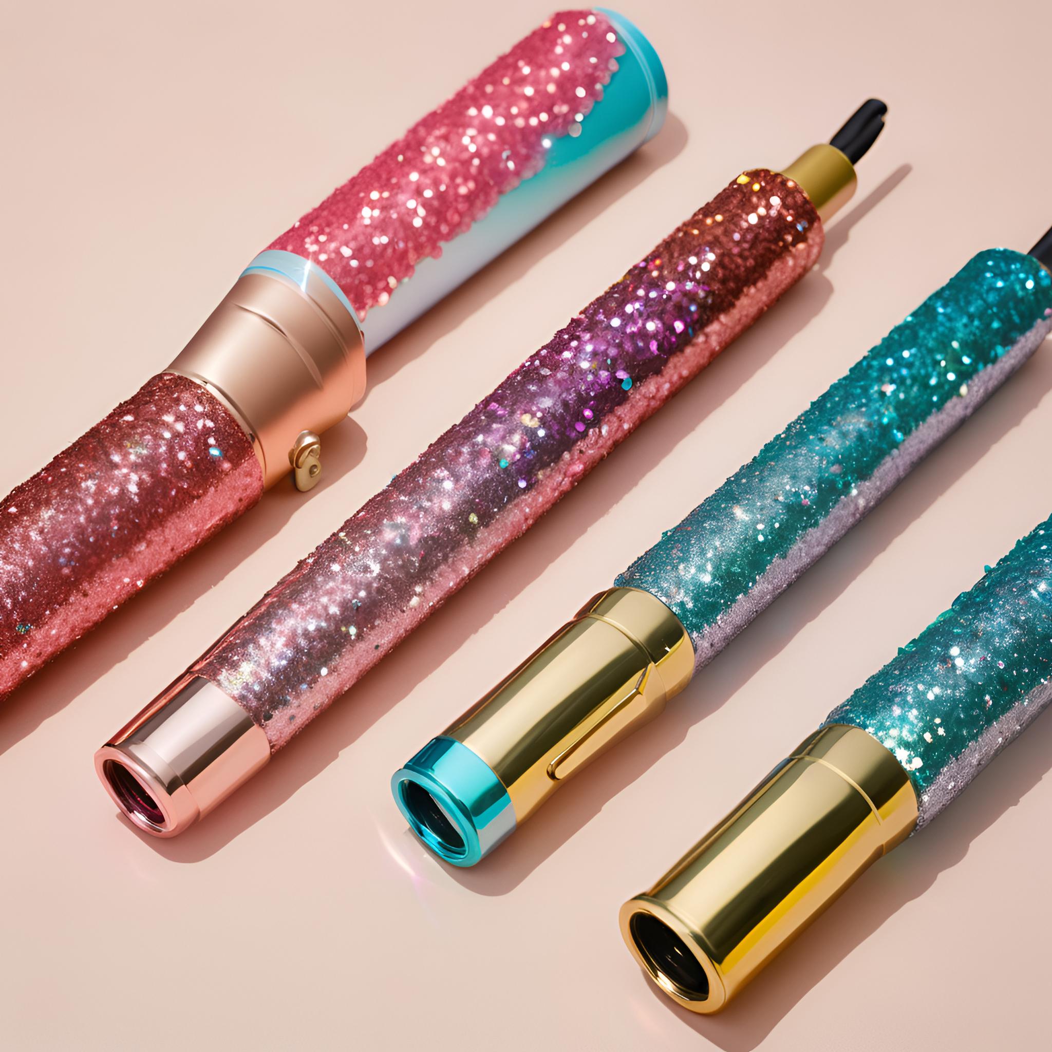 glitter krultang velle kleuren